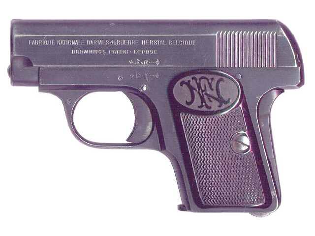 hammerless fn 1905 semi